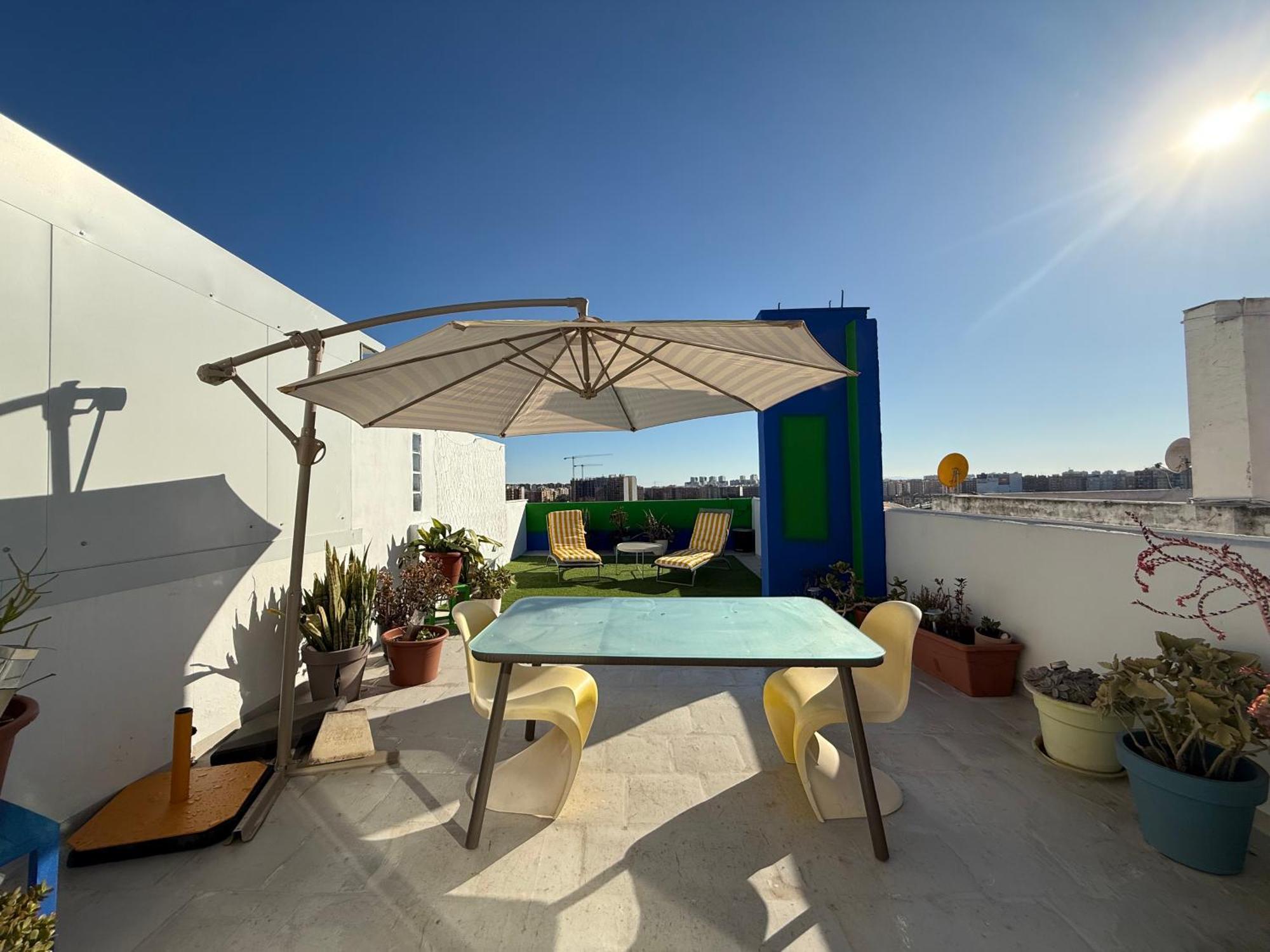Petite Penthouse With The Sunniest Terrace In Valencia Apartment Exterior foto