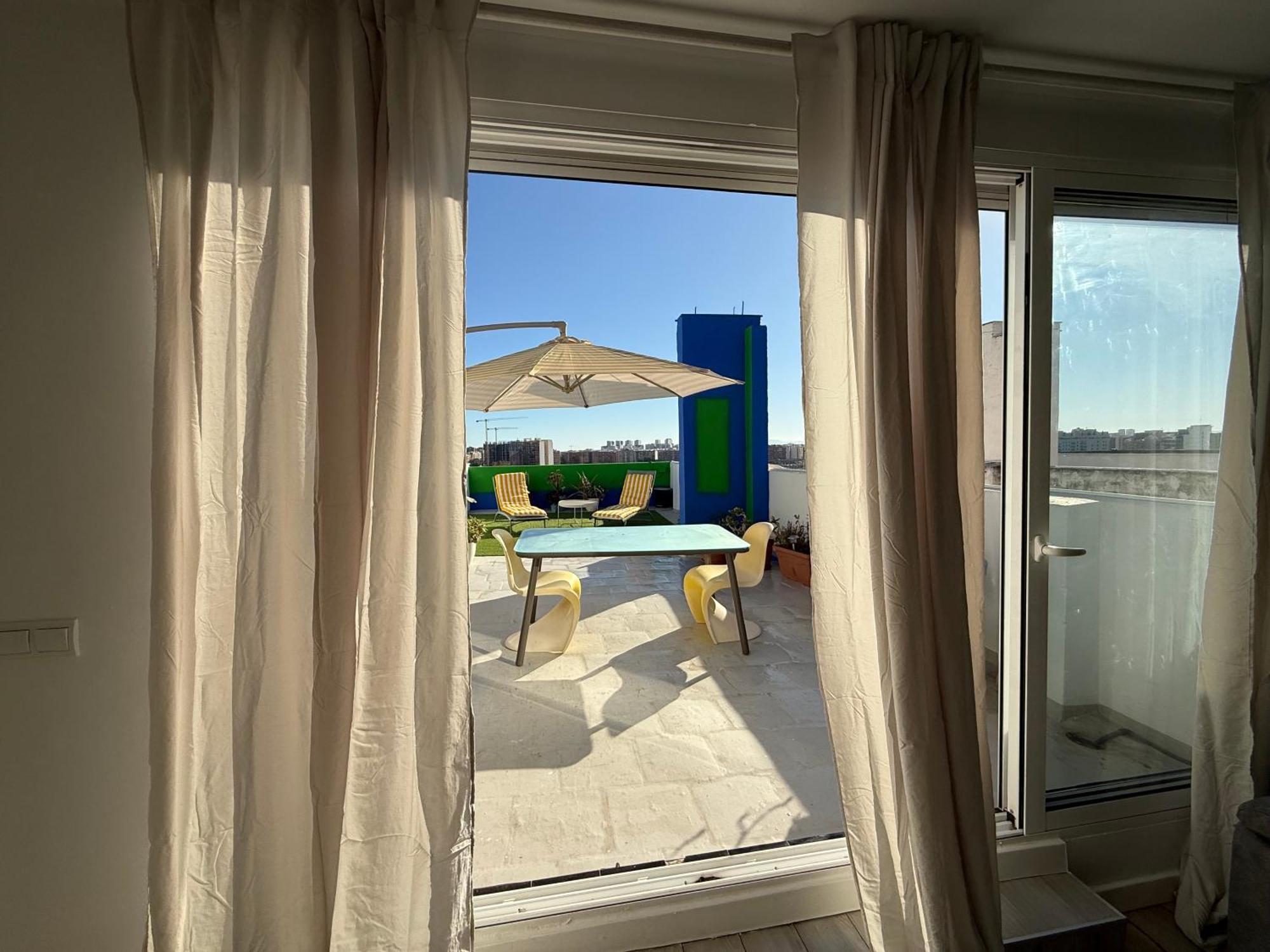 Petite Penthouse With The Sunniest Terrace In Valencia Apartment Exterior foto